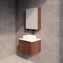 Dustin 600mm Wall Hung Single Vanity